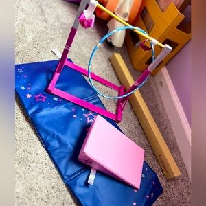 American Girl Doll Gymnastics Set
